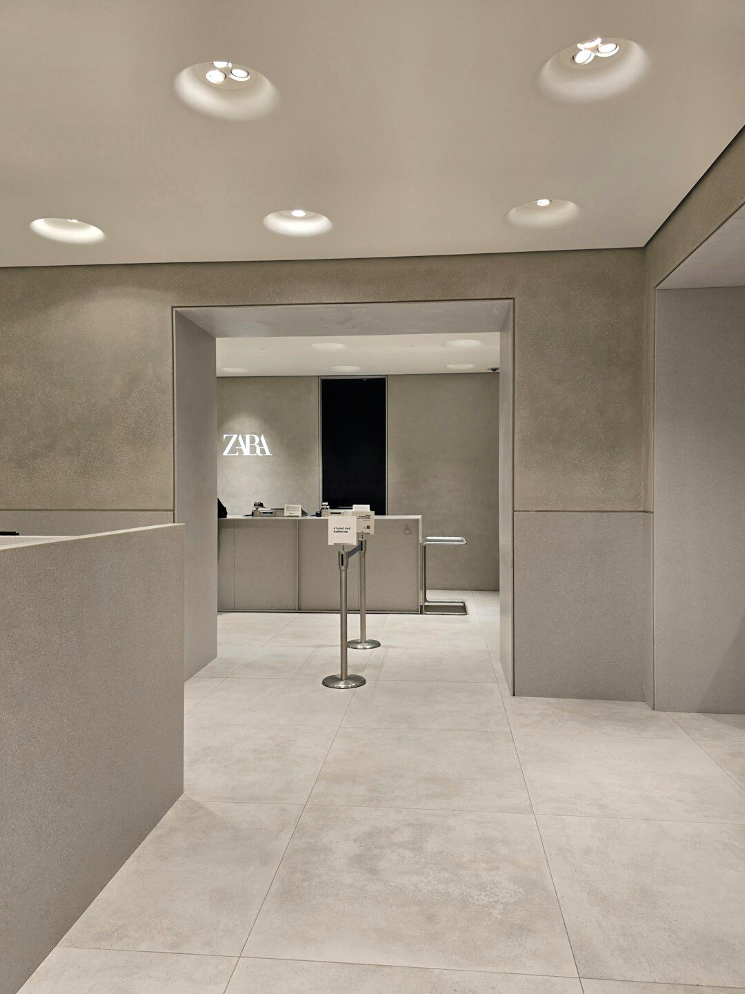 modern retail store interior