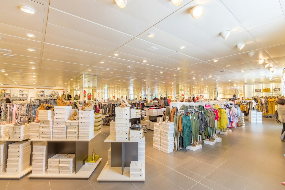 modern retail store interior