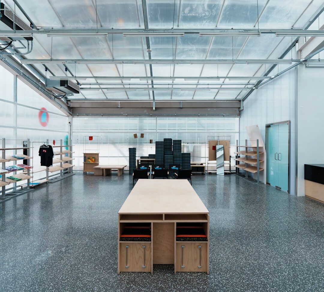 modern retail space interior