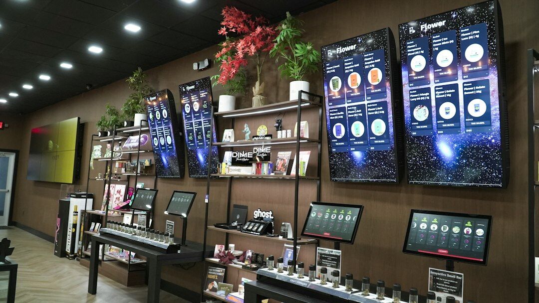 modern commercial store front